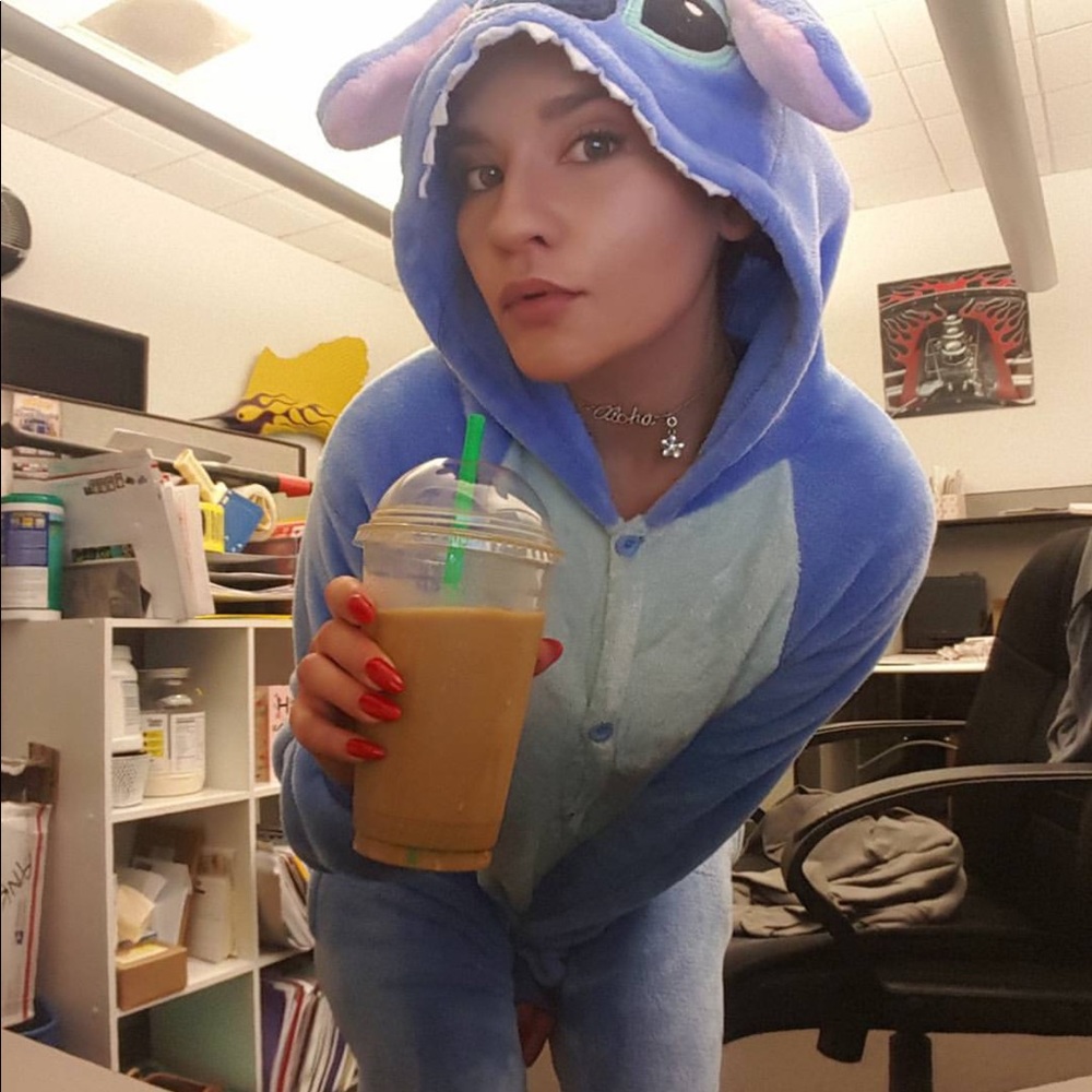 Fuzzy Stitch Onesie